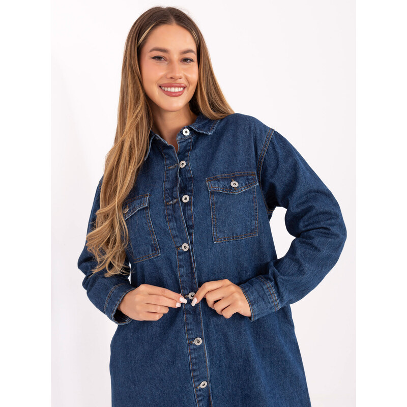 Sublevel Dress-D80026BI30469M314-dark blue