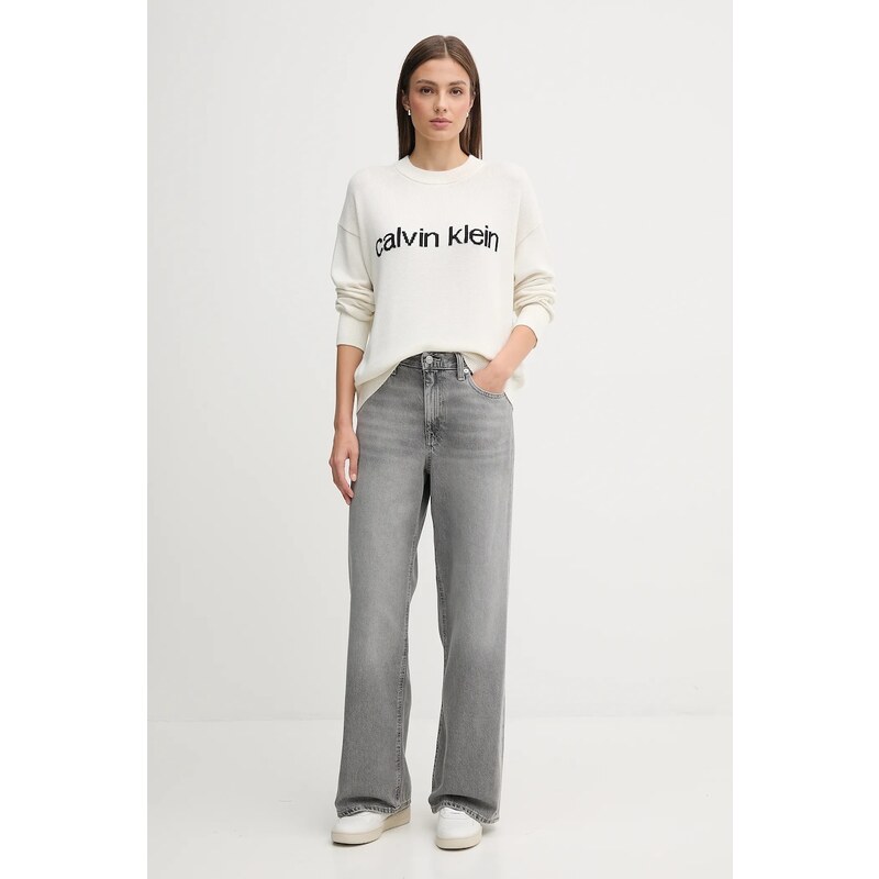 Bavlněný svetr Calvin Klein Jeans