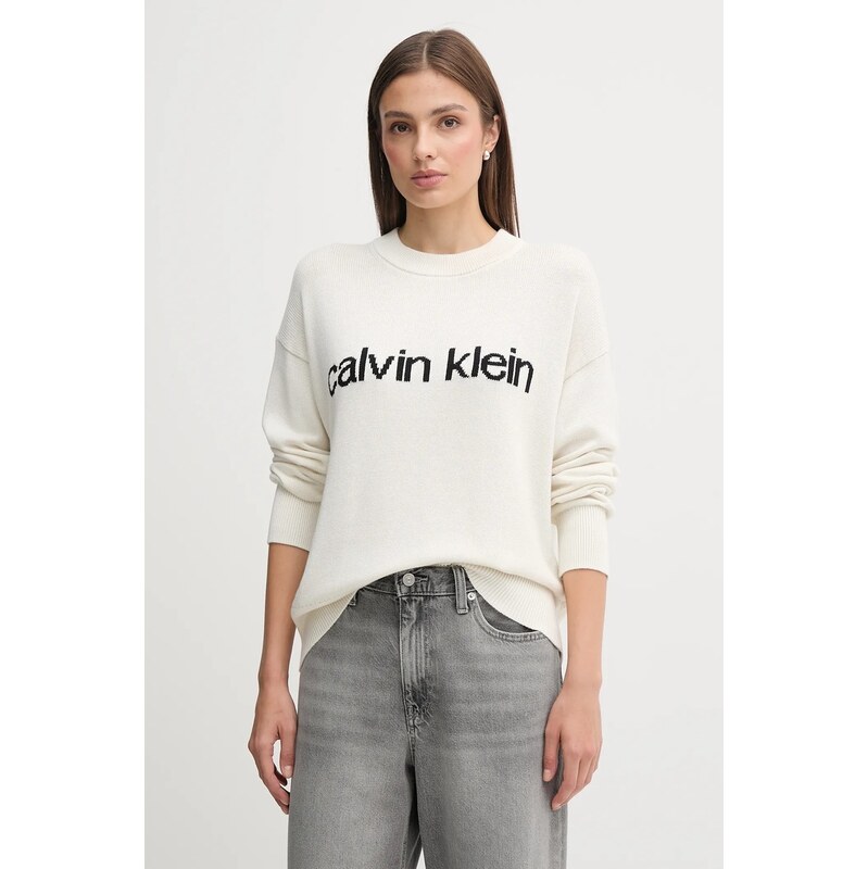 Bavlněný svetr Calvin Klein Jeans