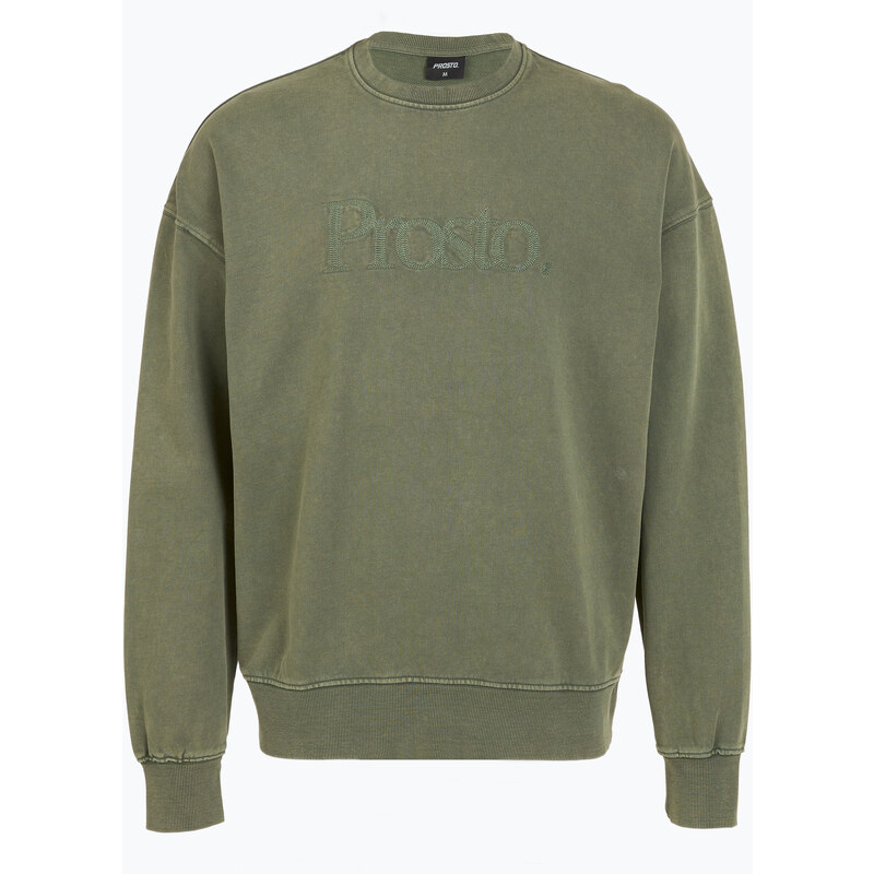 Pánská mikina PROSTO Crewneck Sheriff green