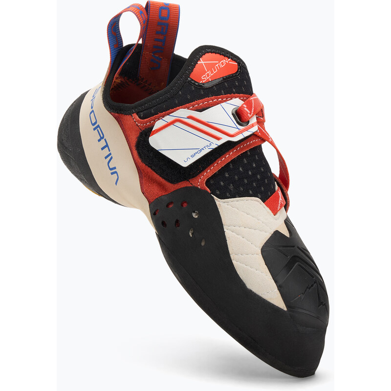 Dámské lezecké boty La Sportiva Solution white/lily orange