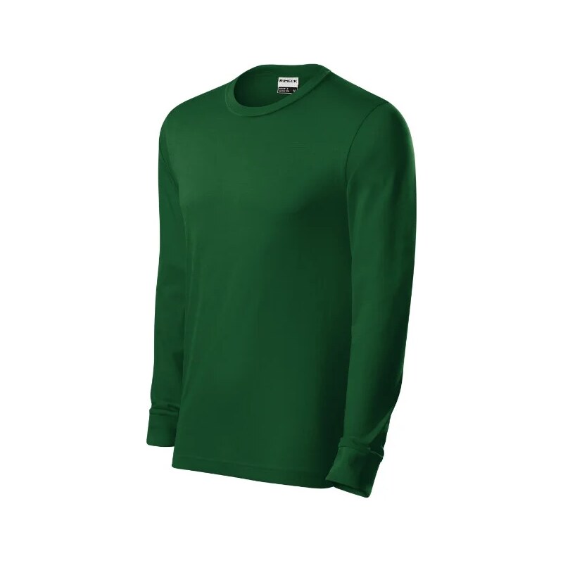 MALFINI, a.s. Resist LS triko unisex lahvově zelená