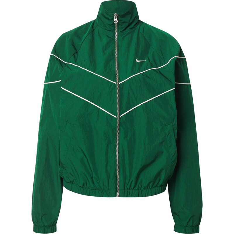Nike Sportswear Přechodná bunda zelená / bílá 111025273