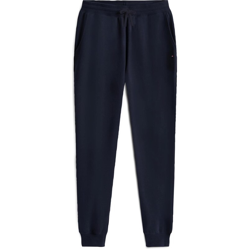 TOMMY HILFIGER Kalhoty Cuffed Leg marine modrá