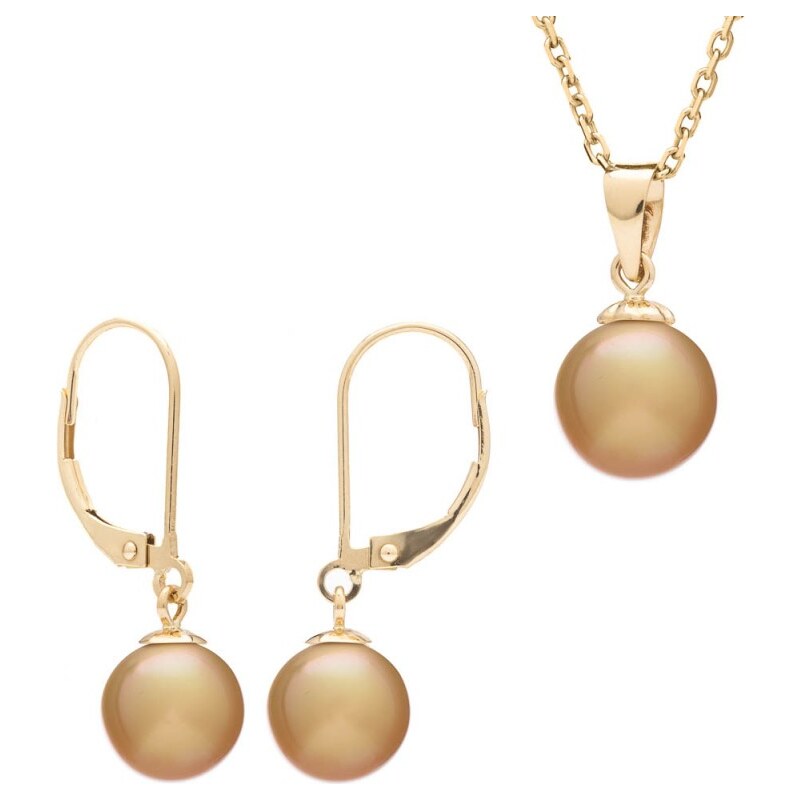 Buka Jewelry Set náušnic a přívěsku South Sea Continental 8 AAA