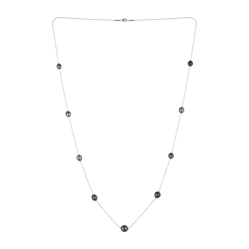 Buka Jewelry Náhrdelník s posuvnými tahitskými perlami 110048408