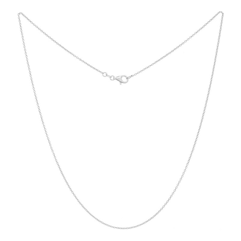 Buka Jewelry Jednoduchý stříbrný řetízek 107542073