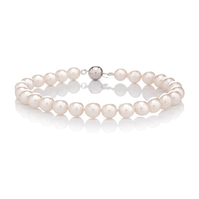 Buka Jewelry Perlový náramek Akoya 6,5 AAA 115058084