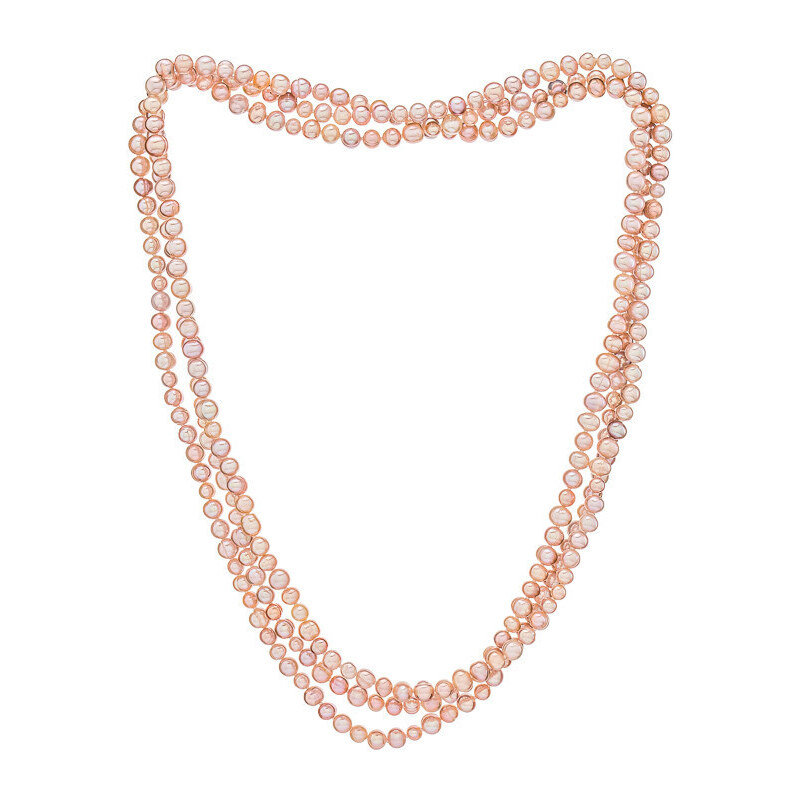 Buka Jewelry Dlouhý perlový náhrdelník 6,5 AA 108299267