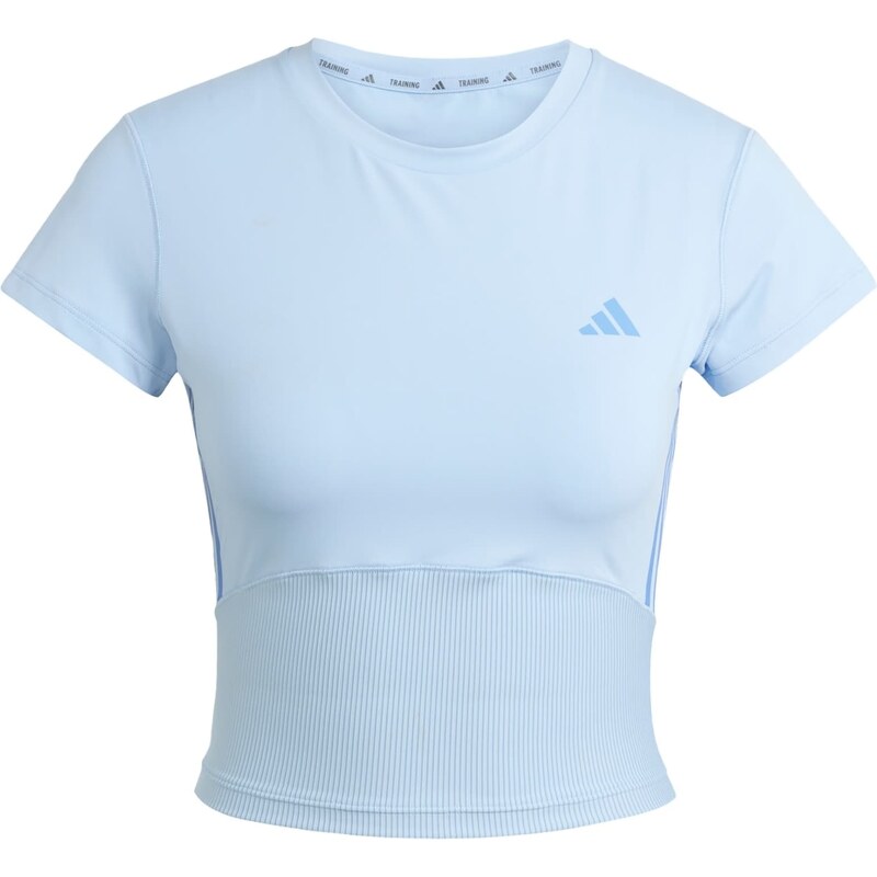 ADIDAS PERFORMANCE Funkční tričko Hyperglam azurová /