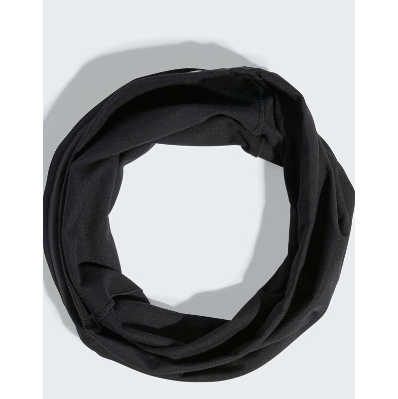 adidas performance Climawarm neckwarmer in black / reflective