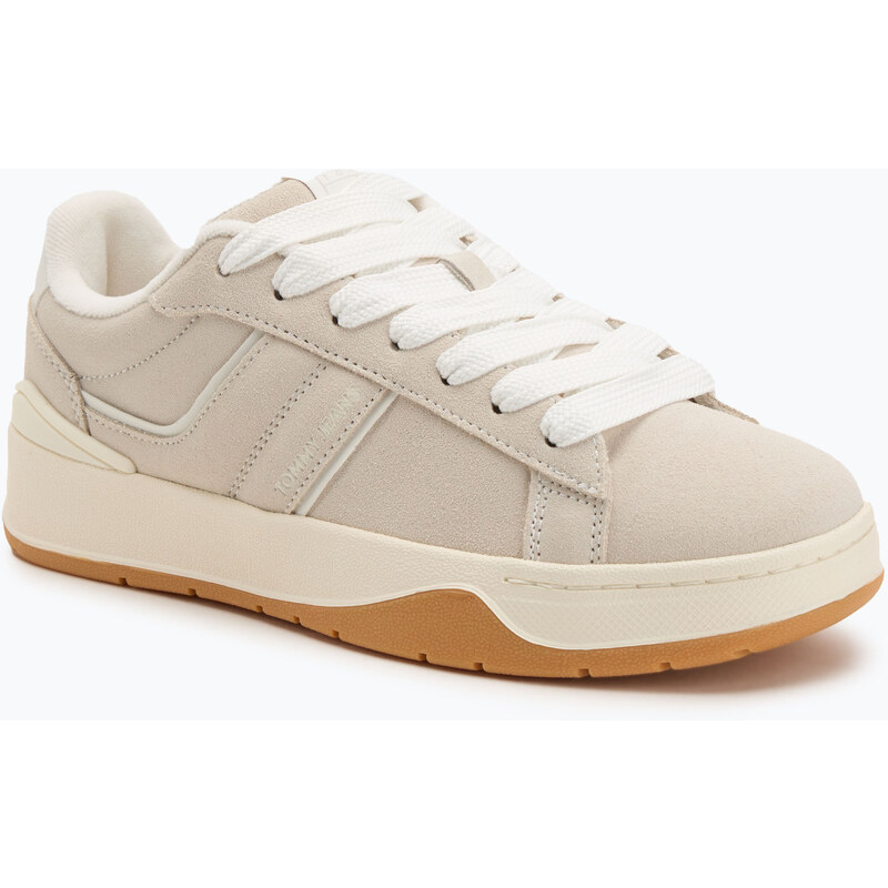 Dámské boty Tommy Jeans Skate Sneaker ivory