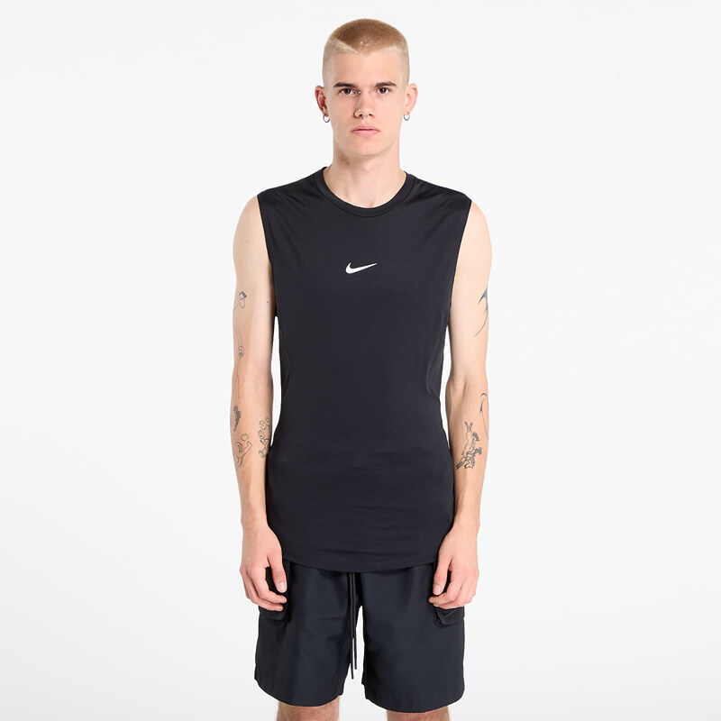 Tílko Nike Pro Mens Dri-FIT Tight Sleeveless Fitness Top Black/
