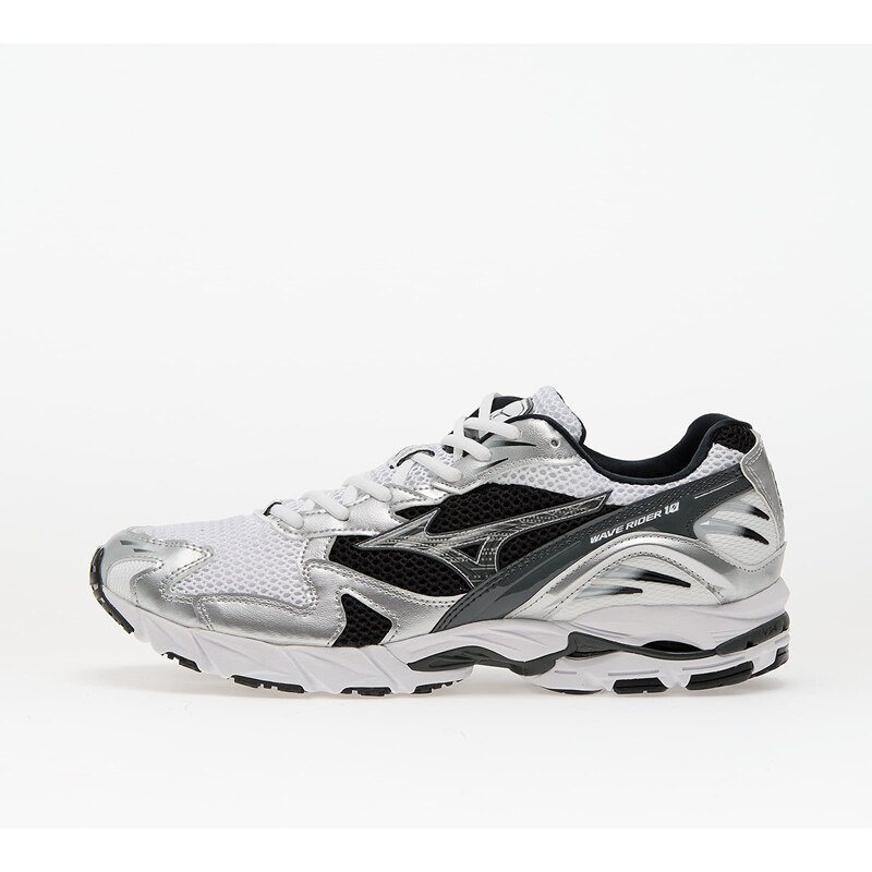 Mizuno Wave Rider 10 White/ Silver/ Black
