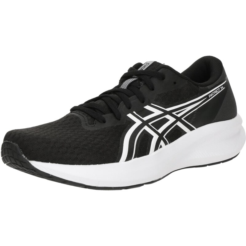 ASICS Běžecká obuv 'Patriot 14' černá / bílá