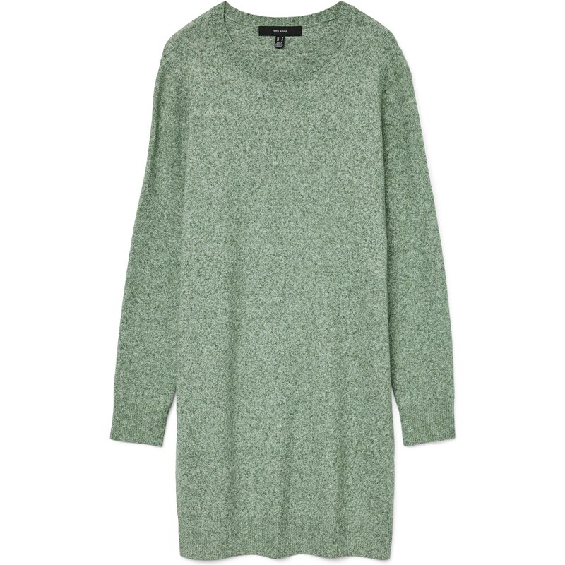 VERO MODA Úpletové šaty Doffy zelená 99894106