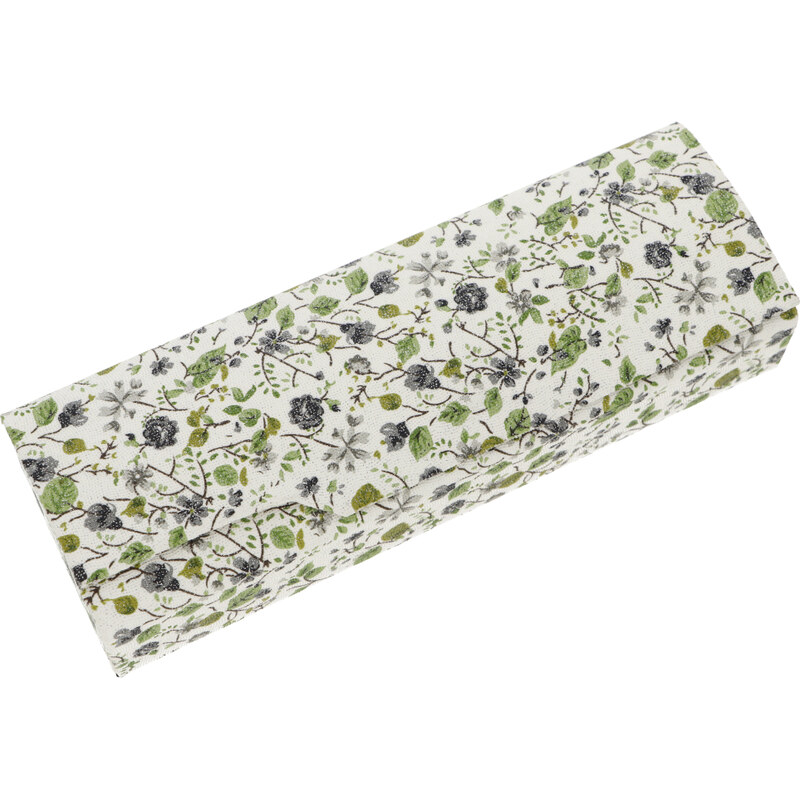 Ewena Pouzdro na brýle magnetické zelené Flower 107589222