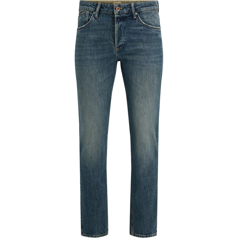 JACK & JONES Džíny JJIMIKE JJWELLS modrá džínovina