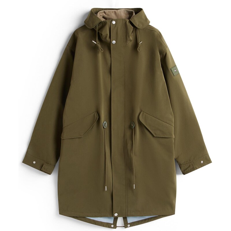 TOMMY HILFIGER Přechodová parka khaki