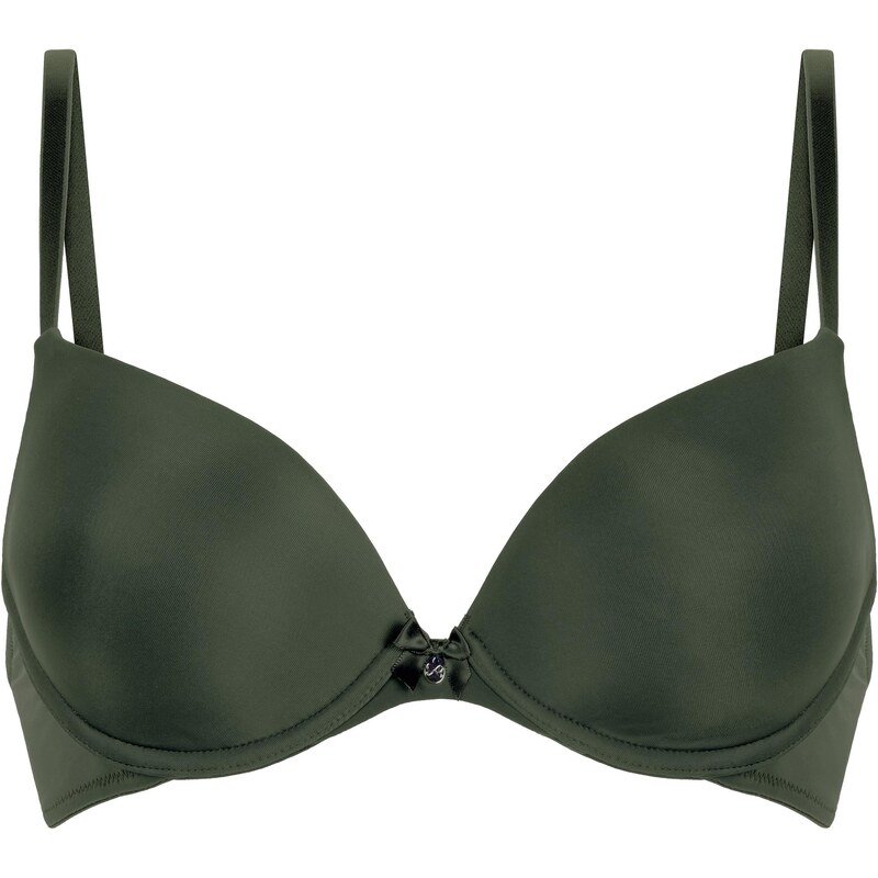Hunkemöller Podprsenka tmavě zelená
