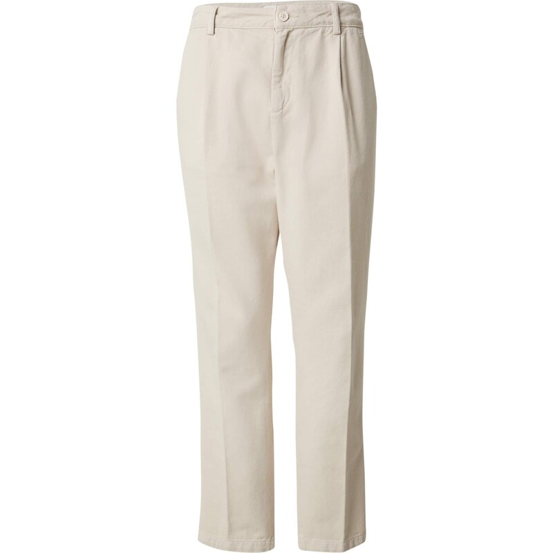 DAN FOX APPAREL Kalhoty s puky Jannek offwhite