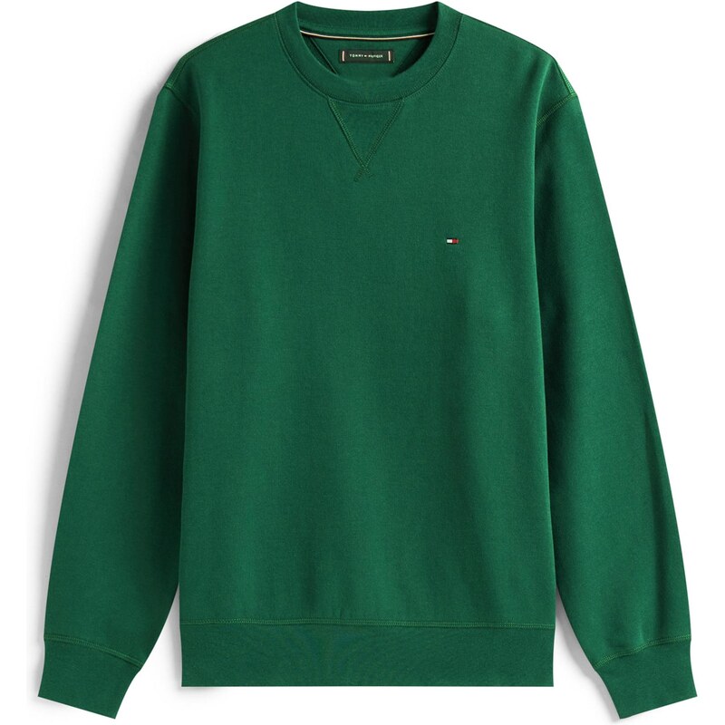 TOMMY HILFIGER Mikina ESS SEASONAL tmavě zelená