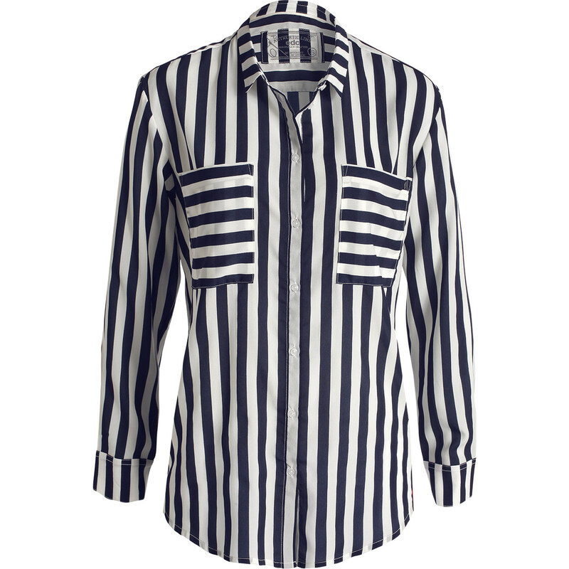 Esprit striped chiffon blouse