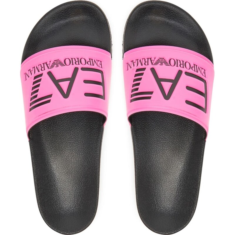 EA7 Emporio Armani Shoes Beachwear PINK FLUO+BLACK