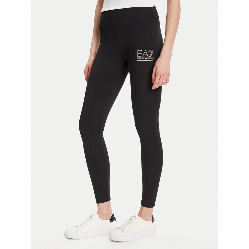 EA7 Emporio Armani Leggings BLACK / GOLD 107602676