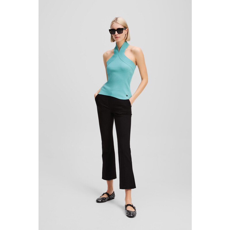 SVETR KARL LAGERFELD HALTERNECK KNIT TANK