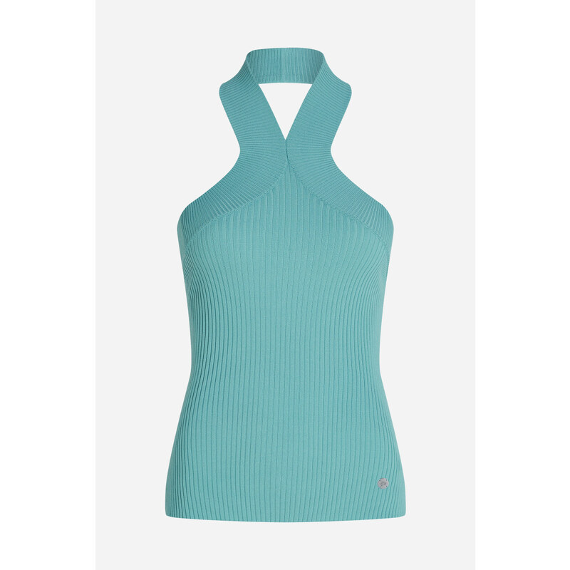 SVETR KARL LAGERFELD HALTERNECK KNIT TANK