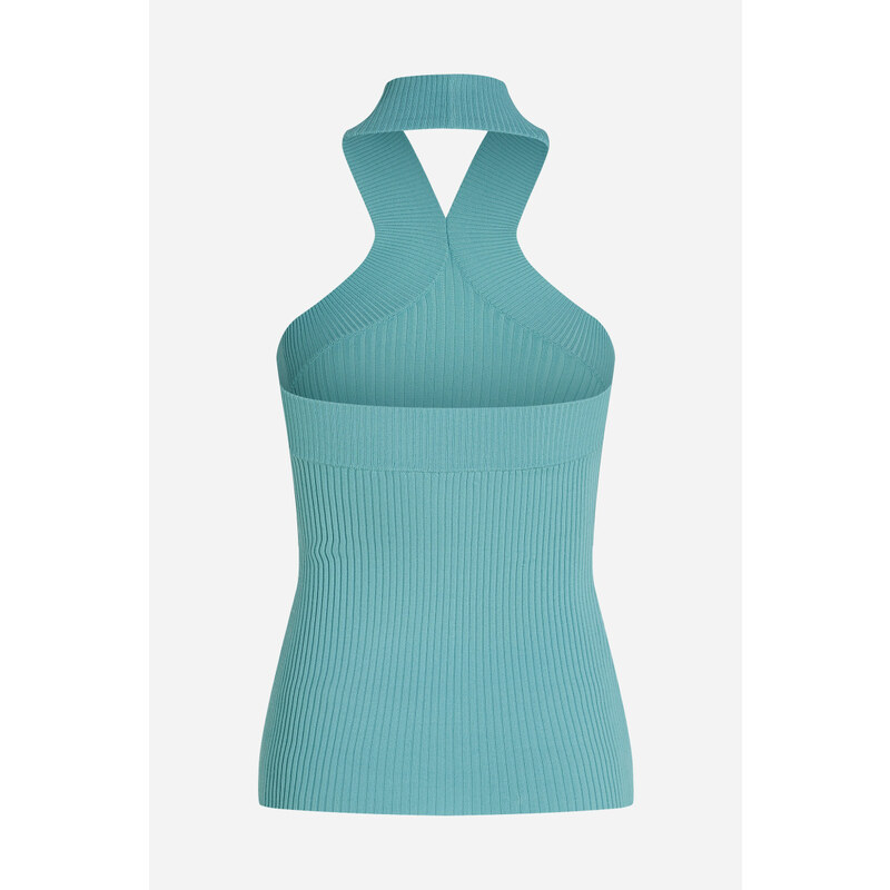 SVETR KARL LAGERFELD HALTERNECK KNIT TANK