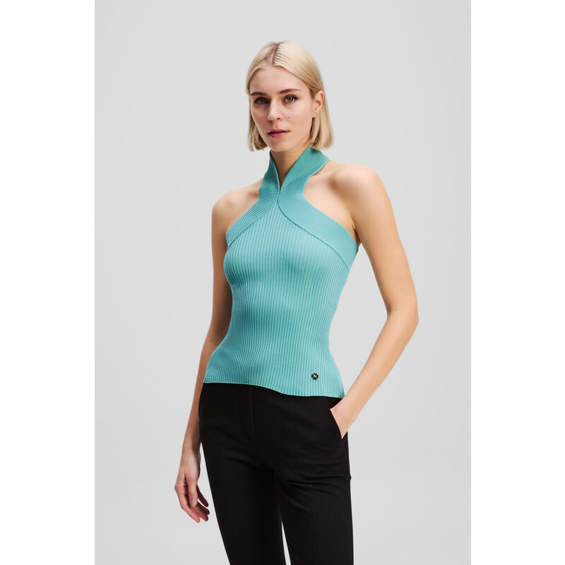 SVETR KARL LAGERFELD HALTERNECK KNIT TANK