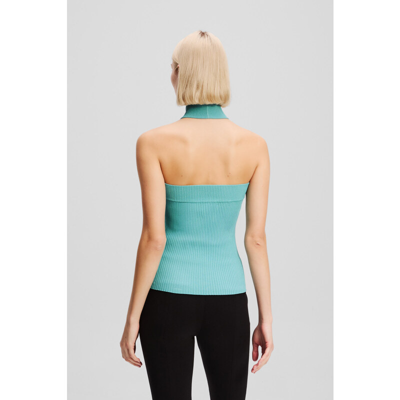 SVETR KARL LAGERFELD HALTERNECK KNIT TANK