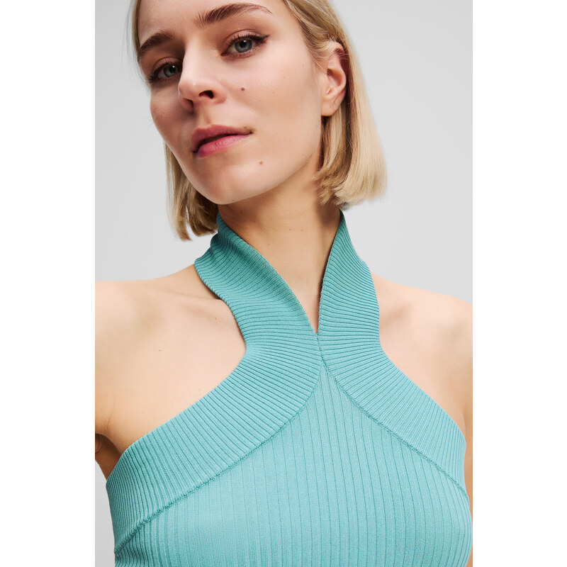 SVETR KARL LAGERFELD HALTERNECK KNIT TANK