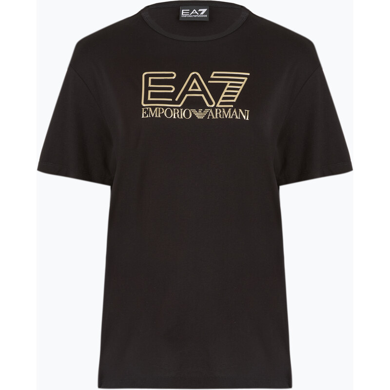 Dámská košile EA7 Emporio Armani Train Visibility black/gold