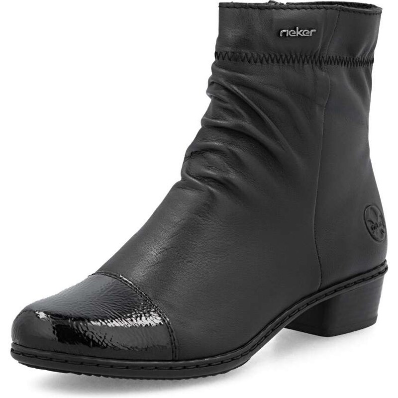 Dámská kotníková obuv RIEKER Y0773-00 černá