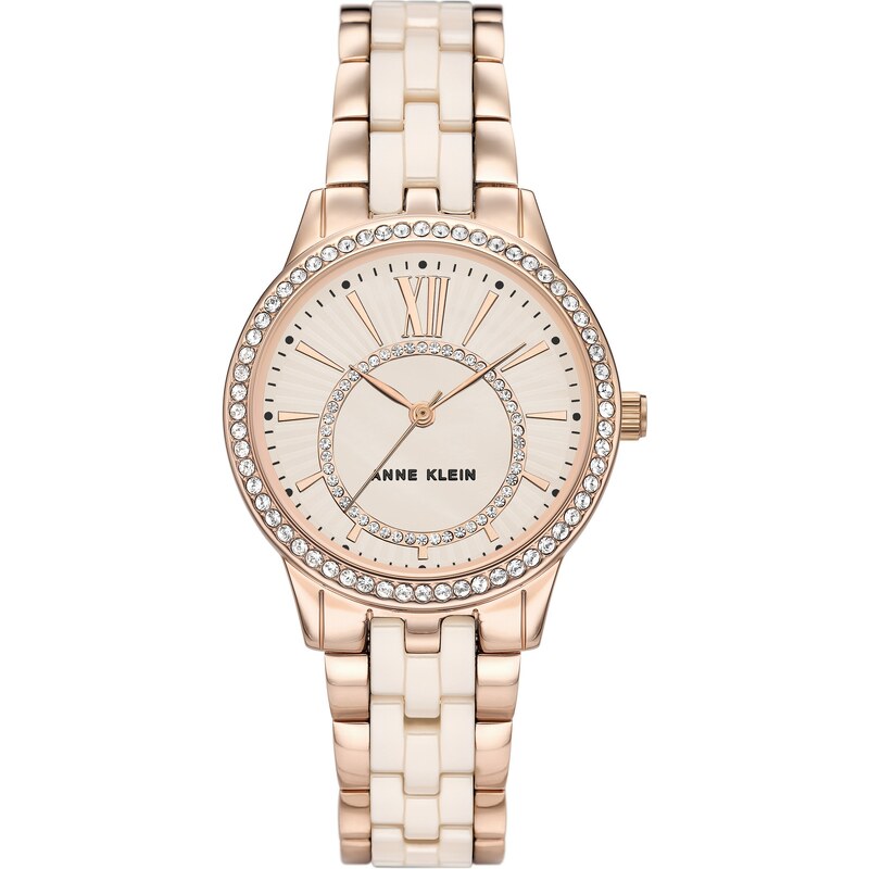 Anne Klein dámské hodinky kulaté AK/3672LPRG 106544709