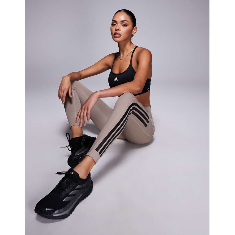 adidas performance adidas Training 7/8 optime leggings with tonal 3 107609210