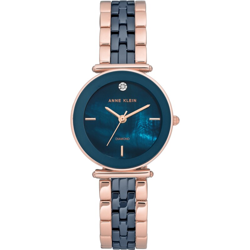 Anne Klein dámské hodinky kulaté AK/3158NVRG 107609174
