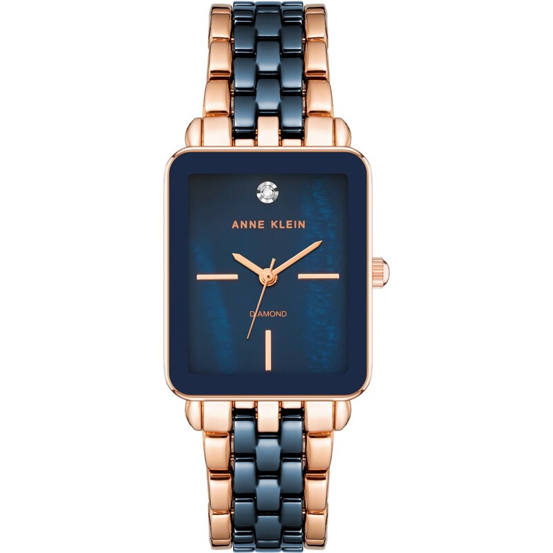 Anne Klein dámské hodinky hranaté AK/3668NVRG 107609180