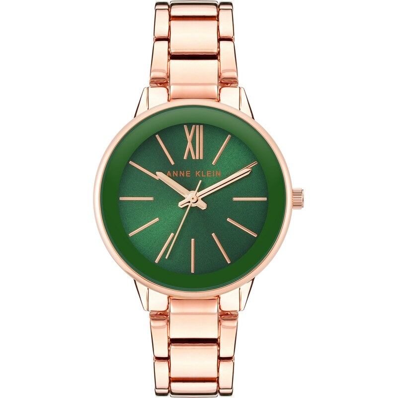 Anne Klein dámské hodinky kulaté AK/3876GNRG 107609185
