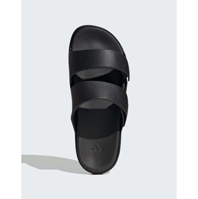 adidas performance Znsory sandals in core black / core black /