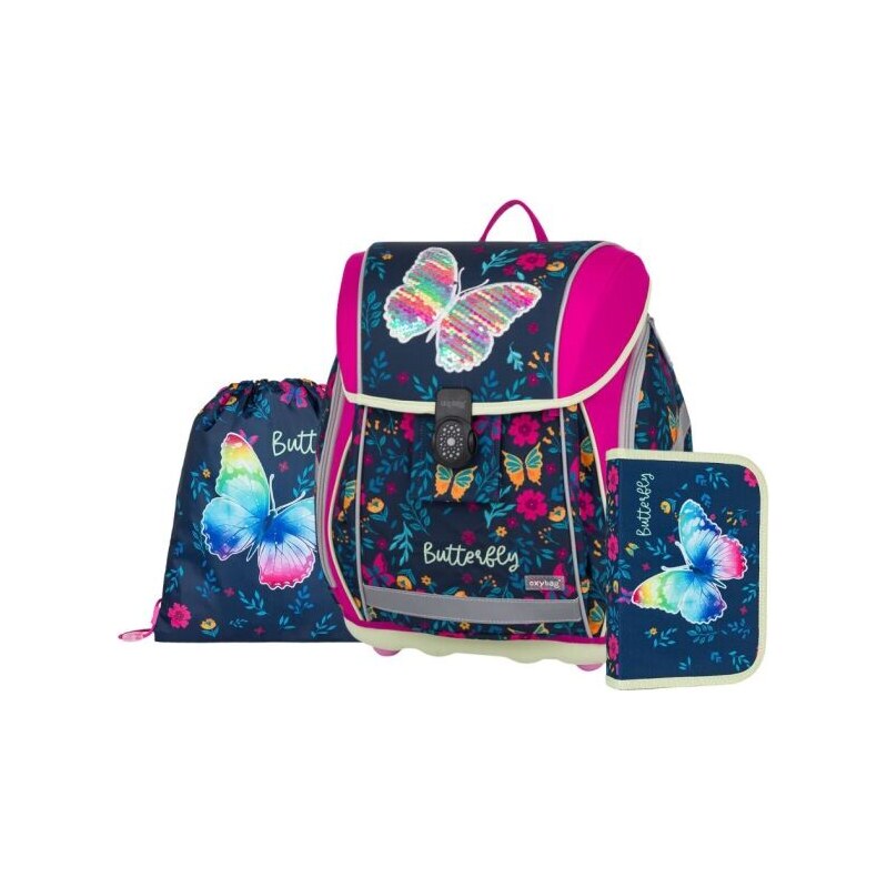Oxybag BUTTERFLY 2 Školní batoh
