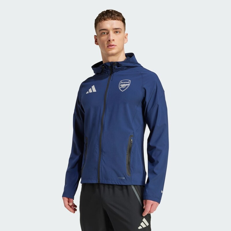 Adidas Cestovní bunda Arsenal Tiro 25 Competition Vis Tech Travel Jacket