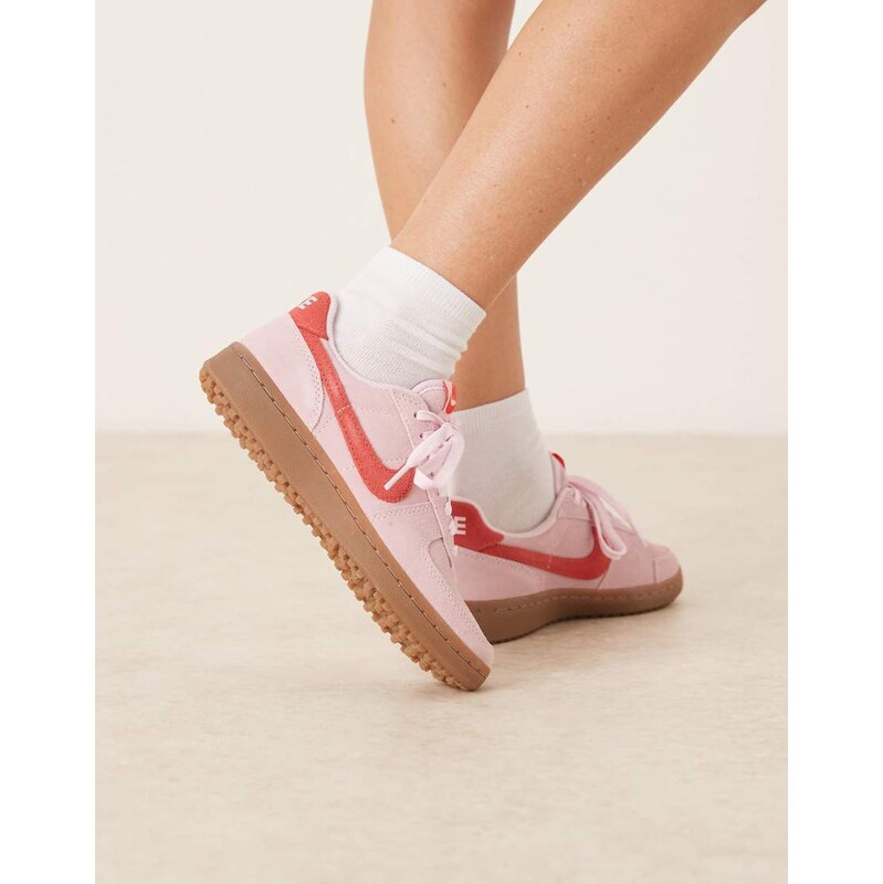 Nike Field General unisex trainers in pink and red 107818826