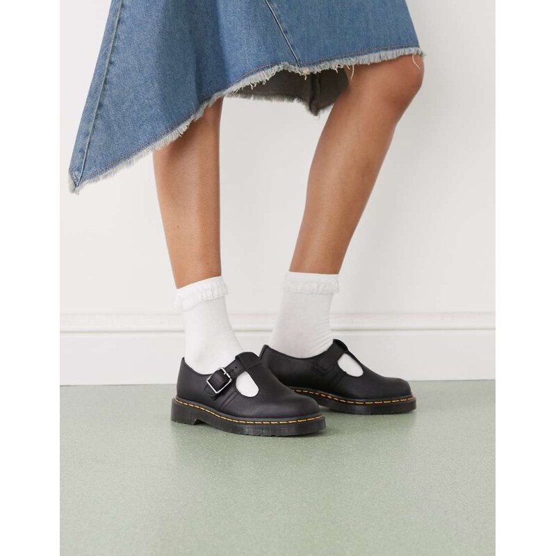 Dr Martens Polley T-Bar Mary Jane in black 107666013