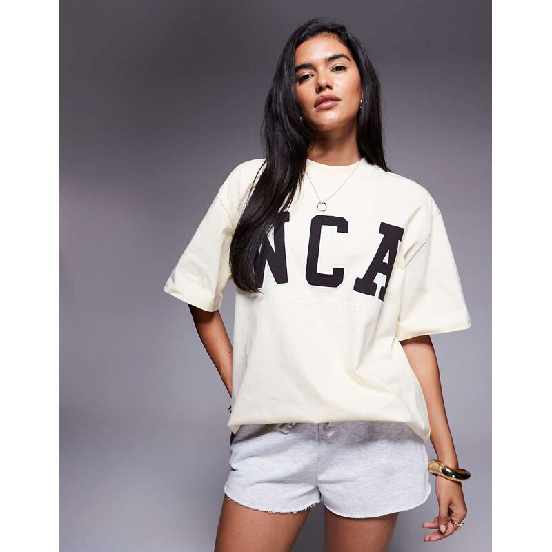 ASOS Weekend Collective Weekend Collective Icon oversized t-shirt with 107624510