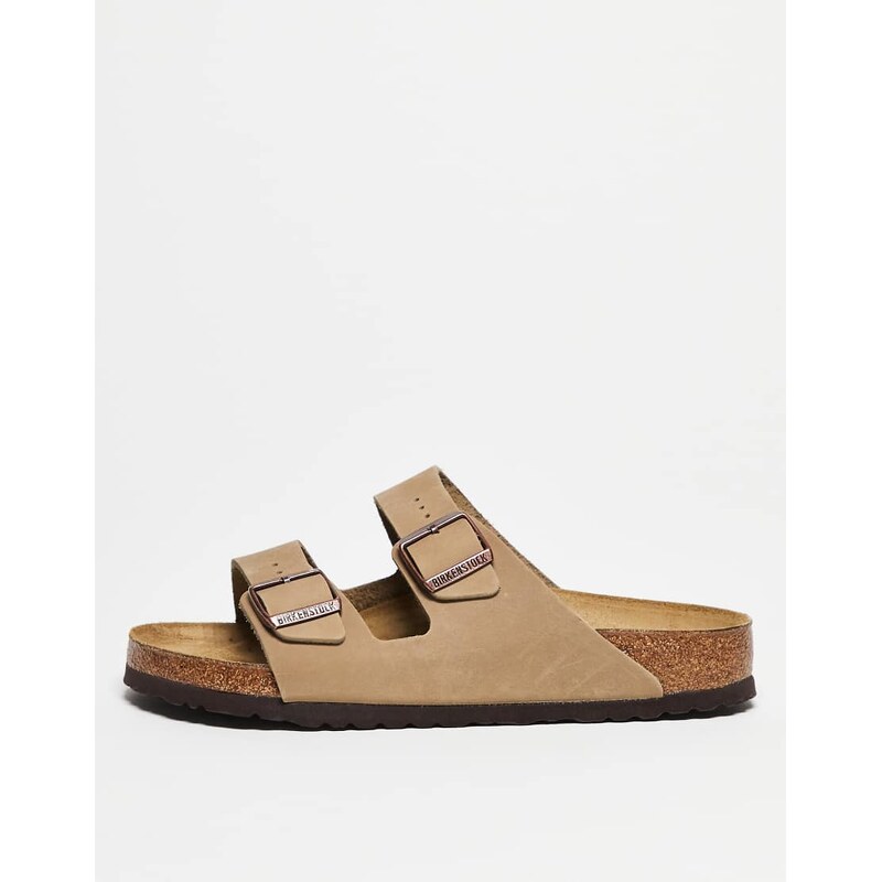 Birkenstock Unisex Arizona sandals in tabacco brown