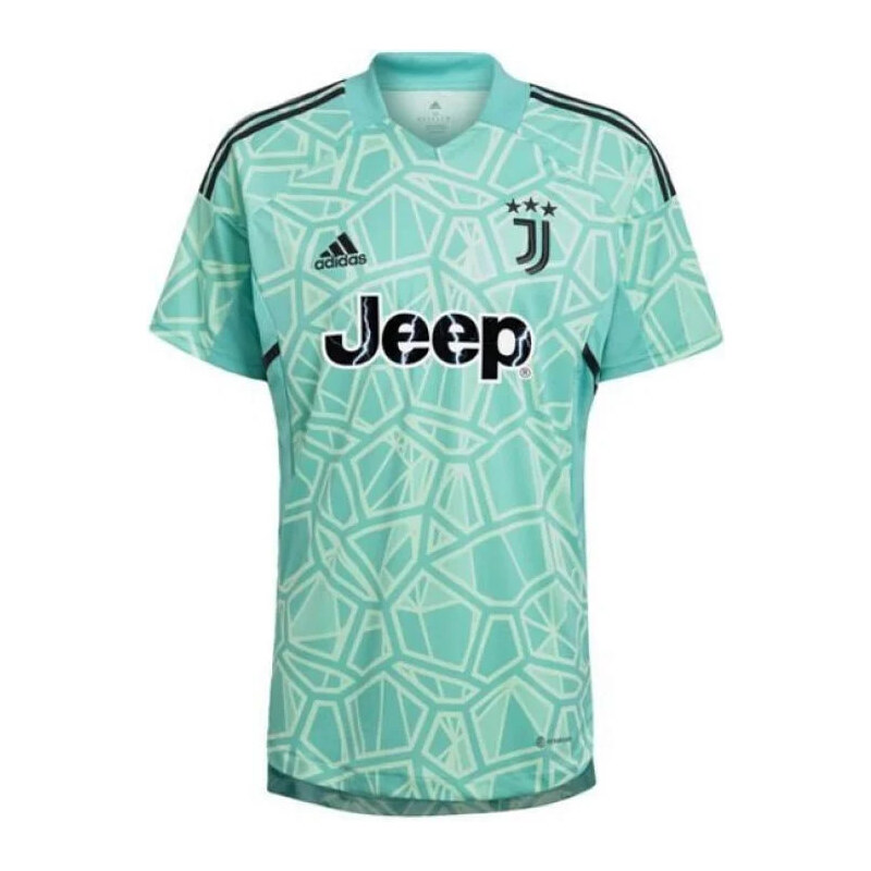 Dětské sport Juventus Turín Jr brankářské tričko HB0431 Tyrkys